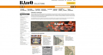 Visuel site La Collection numérique BAnQ<br>
