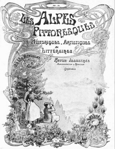 Les Alpes pittoresques, une du 1e juillet 1901.