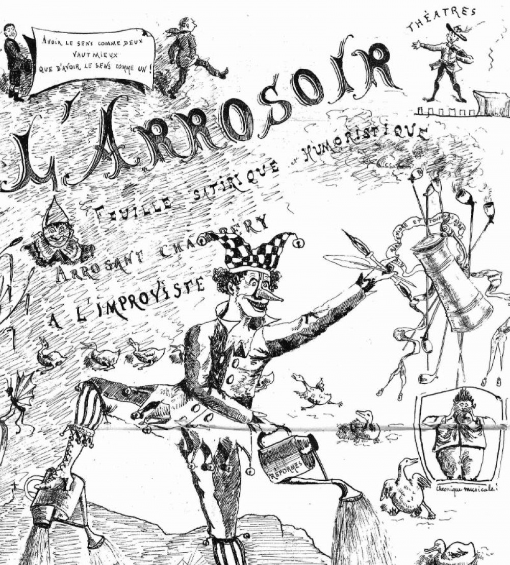 L'Arrosoir du 15 janvier 1884