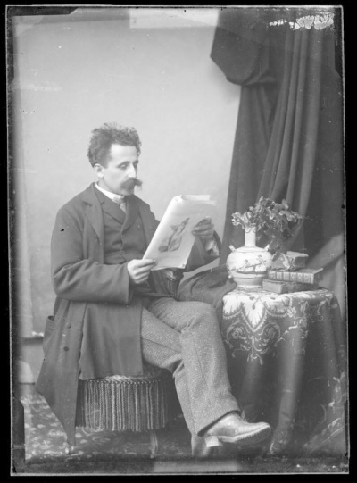 Portrait de Léger Parry, photographie prise entre 1885 et 1920