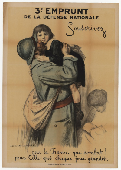 Affiche, Imprimerie Joseph Carles, Paris, 1917<br>