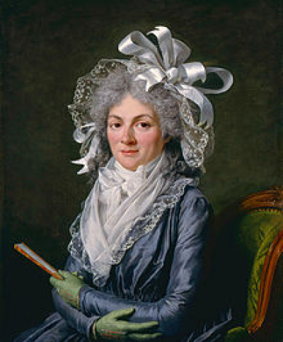 <div>Mme de Genlis, Portrait par Adélaïde Labille-Guiard (1790). Collection musée d'Art du comté de Los Angeles <br></div>