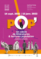 Image de l'acutalité Exposition : « Pop’ ! Un siècle de littératures & lectures populaires (1830-1930) »