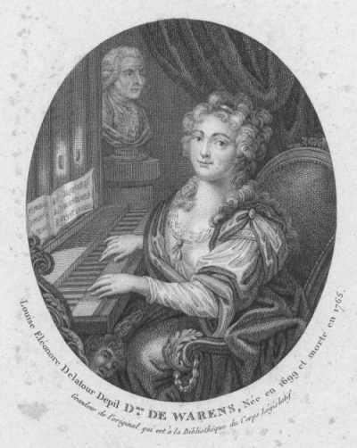 [Portrait de Louise Éléonore de la Tour du Pil Warens]. s.d. 16 x 24,5 cm. Bibliothèque de Chambéry, EST A 000.287-001